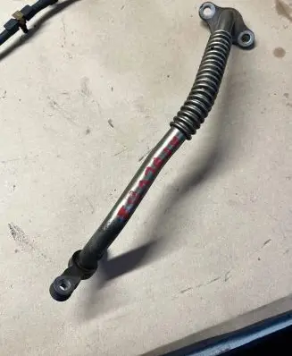 KIA Carens III EGR valve line/pipe/hose