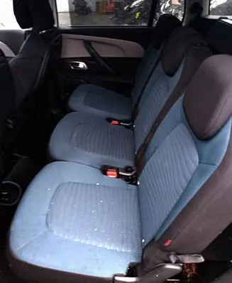 Citroen C4 Grand Picasso Second row seats 