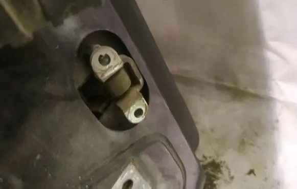 Rear door check strap stopper