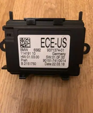 BMW 7 F01 F02 F03 F04 Other control units/modules 9371374 11419110 901517410014