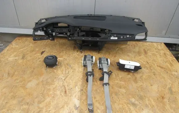 Audi A6 S6 C7 4G Airbag set with panel 4G1857069 4G1858005A