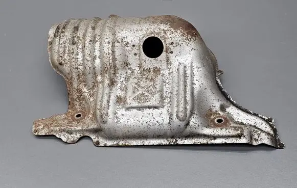 Heat shield in engine bay