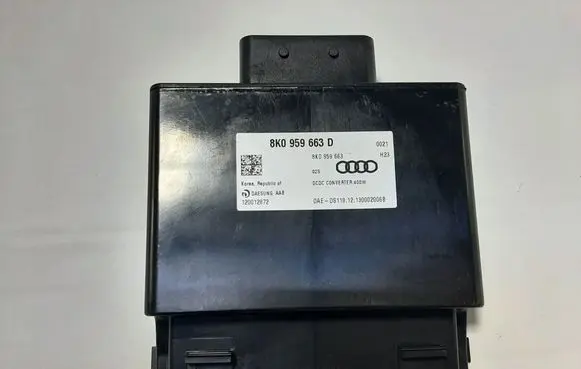 Audi A6 Allroad C7 Voltage converter/converter module 8K0959663 8K0959663D
