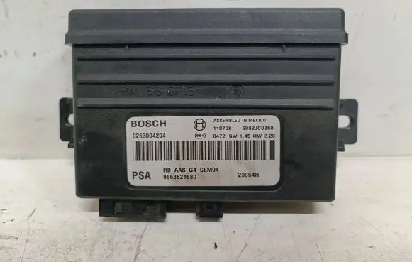 Citroen C5 Parking PDC control unit/module 9663821680 0263004204 6002JC0860