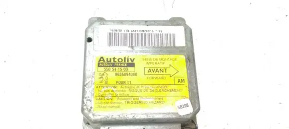 Peugeot 206 Airbag control unit/module 9636894080 550541500