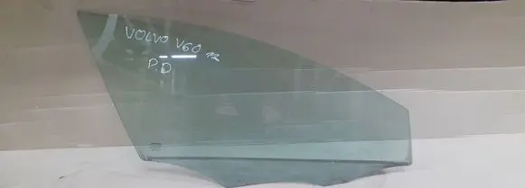 Volvo V60 Front door window glass four-door