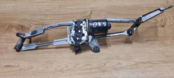 Front wiper linkage