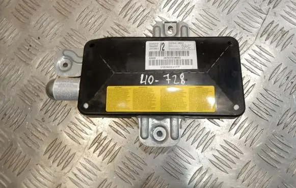 Front door airbag