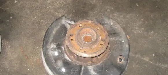 Mercedes-Benz SL R129 Rear wheel hub spindle/knuckle A2023509408 2023509408