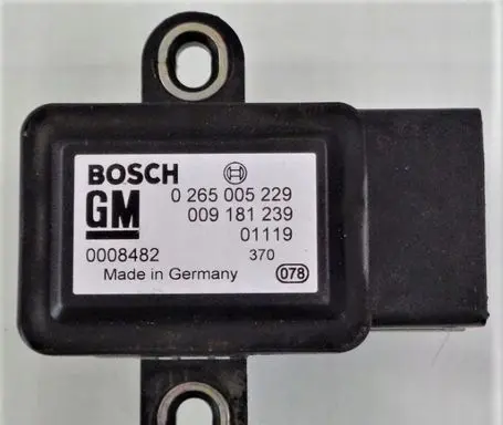 Opel Zafira A ESP acceleration yaw rate sensor 5915062 0265005229