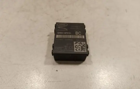 Jaguar XE Tire pressure control unit GX6314F012BC