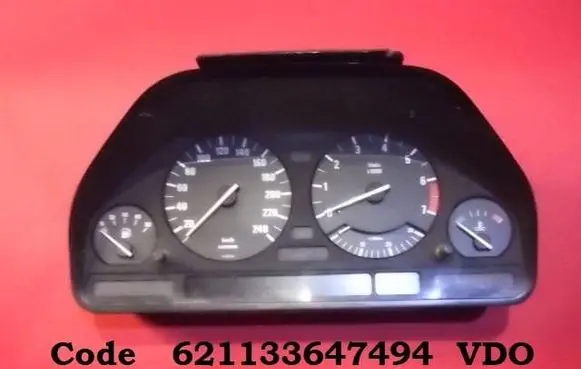 BMW 5 E34 Speedometer (instrument cluster) 621133647494 VDO993558181