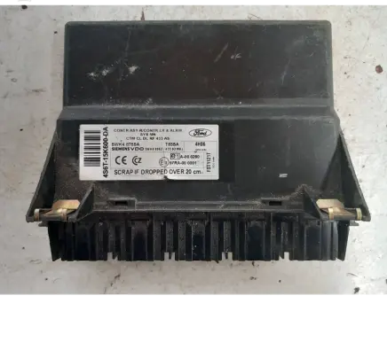 Ford Fiesta Door central lock control unit/module 4s6t15k600da