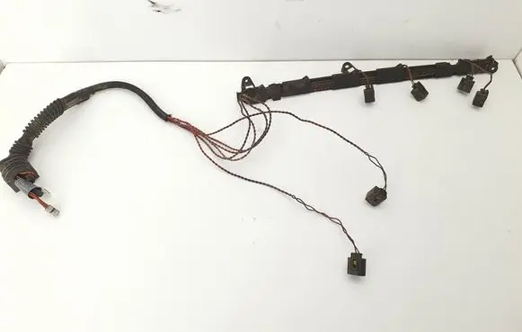 BMW 7 E65 E66 Fuel injector wires 7794184 12517794184