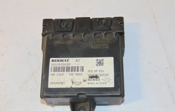 Renault Zoe Air conditioning/heating control unit 285255069R