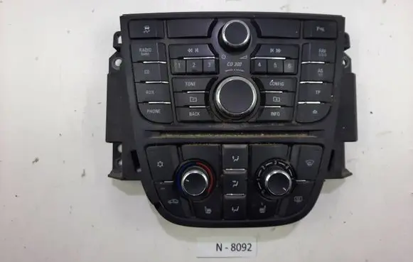 Opel Meriva B Head unit multimedia control 13362778