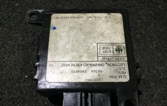 Opel Sintra Other control units/modules 10257902 98364