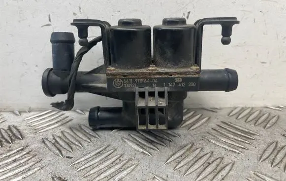 Coolant heater control valve