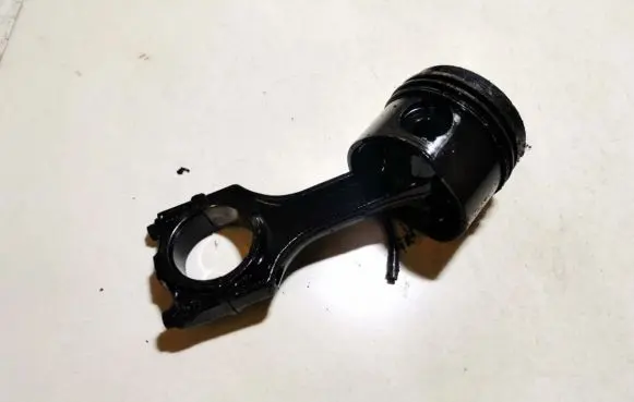 Opel Omega B1 Piston with connecting rod 989