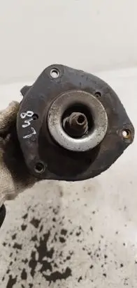 Front shock absorber with coil spring