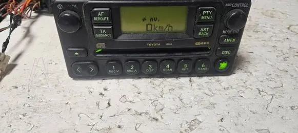 Toyota Avensis Verso Radio/CD/DVD/GPS head unit 8612044080 CQTT5170A 58808
