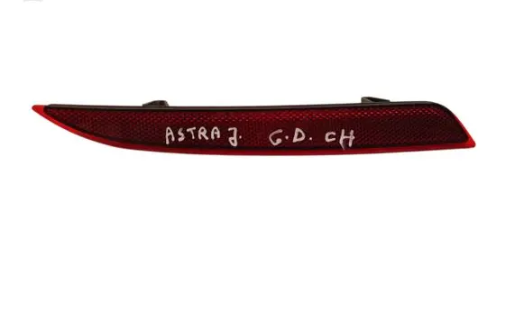 Opel Astra J Rear tail light reflector 13262018 1022723