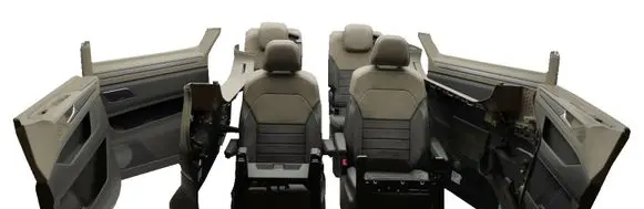 Volkswagen Multivan T7 Seat set 7T0867033AK