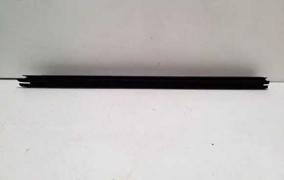 Front door glass trim molding