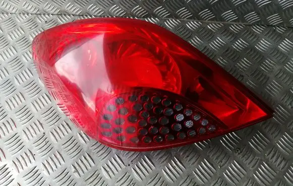 Peugeot 207 Rear/tail lights 9649986680