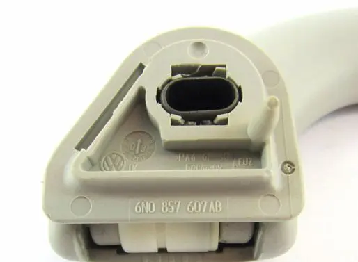 Volkswagen Touran I Front interior roof grab handle 6N0857607AB