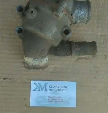 Mercedes-Benz W123 Engine coolant pipe/hose 1102030574