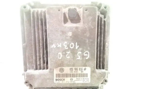 Volkswagen Golf V Engine control unit/module 03G906016AP 0281011672 1039S05413
