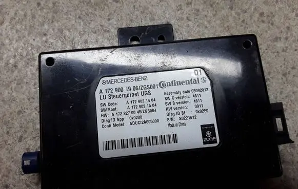 Bluetooth control unit module