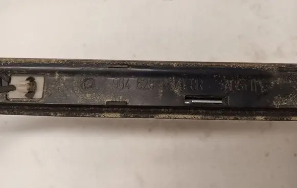 Citroen C6 Rear side glass trim 9646289380