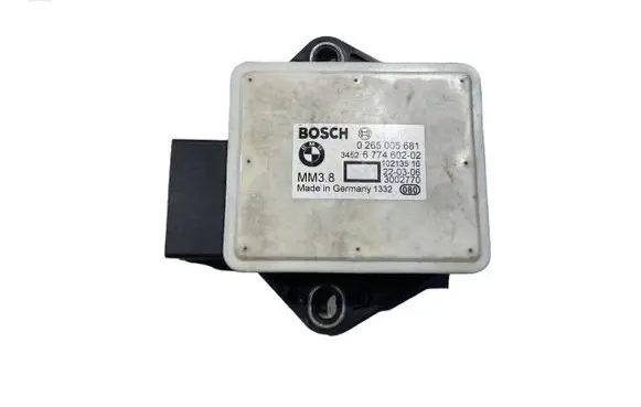 BMW 3 E90 E91 ESP acceleration yaw rate sensor 6774602 0265005681