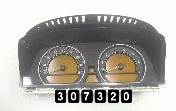 BMW 7 E65 E66 Speedometer (instrument cluster) 62.11-6933461
