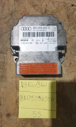 Audi A4 S4 B6 8E 8H Airbag control unit/module 8E0959655G