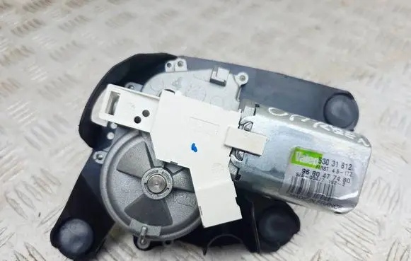 Citroen C4 II Rear window wiper motor 9680477480