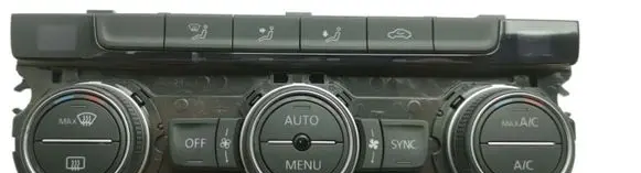Volkswagen Golf VIII Climate control/heater control trim 5G0907044CE