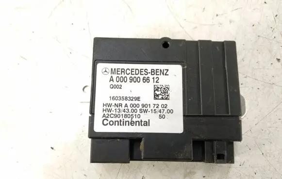 Mercedes-Benz C W205 Fuel injection pump control unit/module 0009006612 0009007813