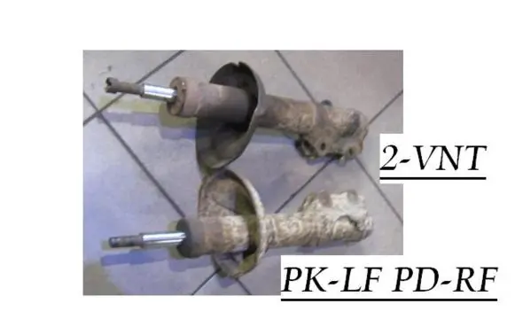 Volkswagen Golf II Front shock absorber/damper 6N0413031K