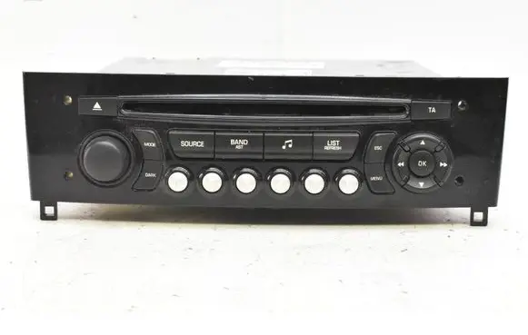 Peugeot 308 Radio/CD/DVD/GPS head unit 98016077XN00