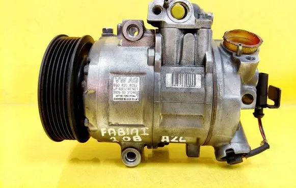 Skoda Fabia Mk1 (6Y) Air conditioning (A/C) compressor (pump) 6Q0820803J 6SEU14C