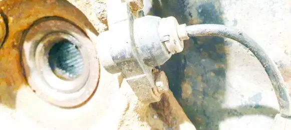 ABS brake wheel speed sensor