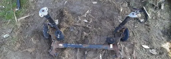 Opel Mokka Rear axle beam with reductor 