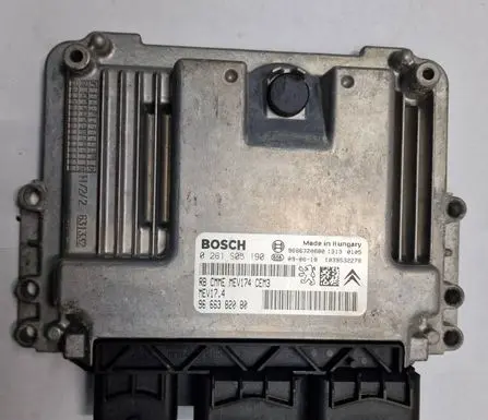 Peugeot 207 Engine control unit/module 9666382080 0261S05190 MEV174