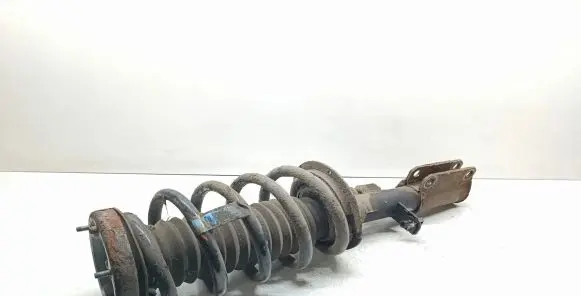 Front shock absorber with coil spring
