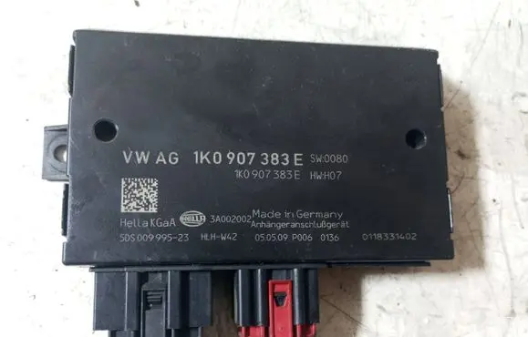 Volkswagen PASSAT CC Tow bar trailer control unit/module 1K0907383E 5DS00999523