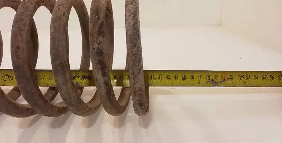 Peugeot 806 Rear coil spring