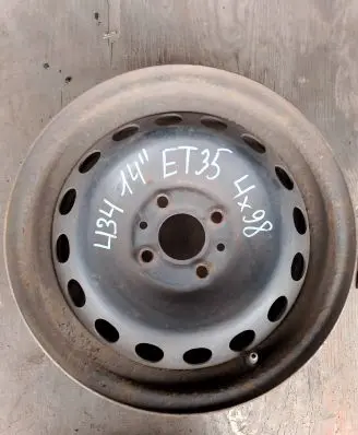 Renault Megane I R14 steel rim 